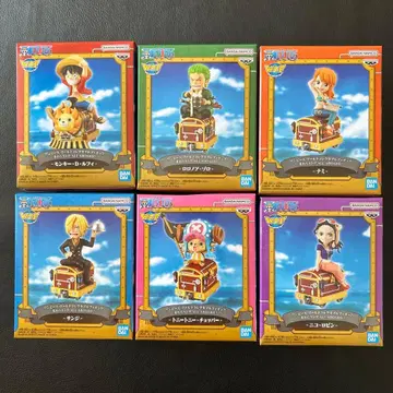 원피스 무기와라 스토어 월드 컬렉션 WCF ALL ABOARD 6종 세트