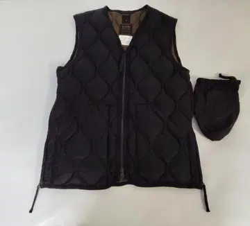 TAION 타이온 밀리터리 V넥 다운 베스트 블랙 S