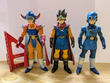 드래곤 퀘스트 용사 액션 피규어 약 17cm 3체 세트