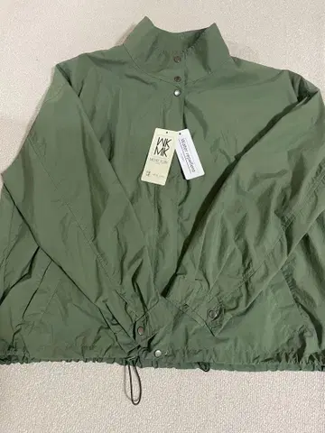 새상품급 미쉘클랑 캐주얼 블루종