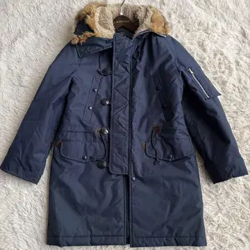 밴자켓 밀리터리 자켓 모즈 코트 네이비