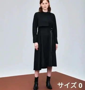 UNITED TOKYO 쉘터 블로킹 원피스