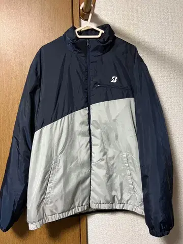 브릿지스톤 LL 사이즈 자켓 네이비/그레이