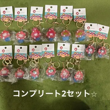 산리오 미야쿠미야쿠 클리어 키링 전 종류 컴플리트 세트