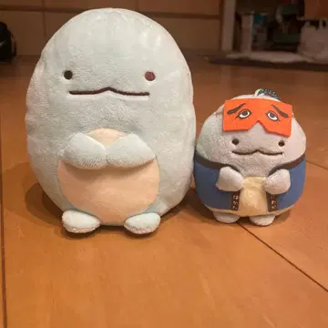 스카이블루 봉제 인형 세트