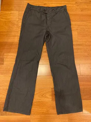 주카 스트라이프 치노 팬츠 네이비 프랑스