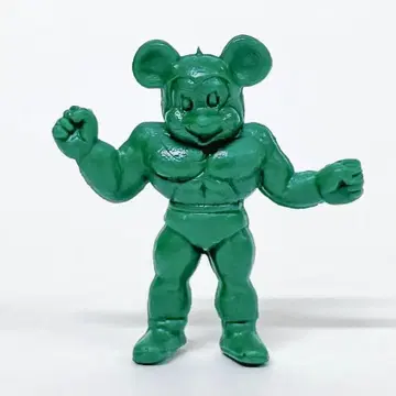 근육맨 지우개 파치 등 이름 네즈미맨 (짙은 녹색)