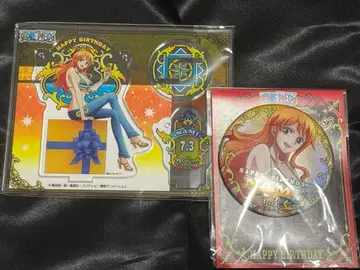 원피스 해피 벌스데이 아크릴 스탠드 캔뱃지 나미 무기와라 스토어