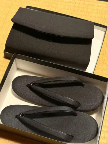 기모노 상복 조리 백 세트 일본 의류