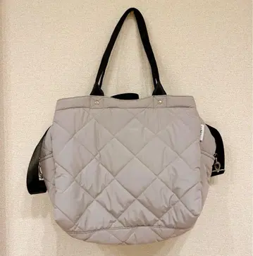 마더스 백 그레이 퀼팅