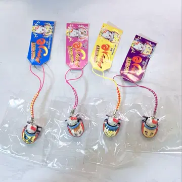 지역 한정 키티 후지큐 하이랜드 도돈파 센 료 메이큐 4세트 스트랩