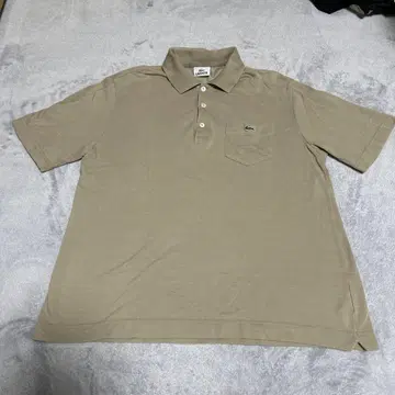 LACOSTE 라코스테 베이지 피케 셔츠 PH950E
