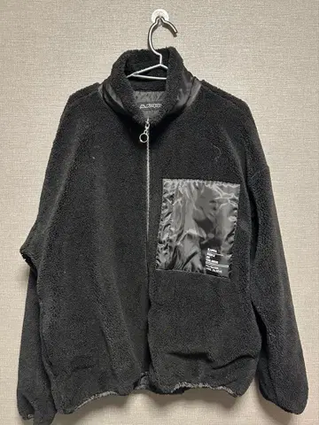 Kappa 플리스 자켓 블랙
