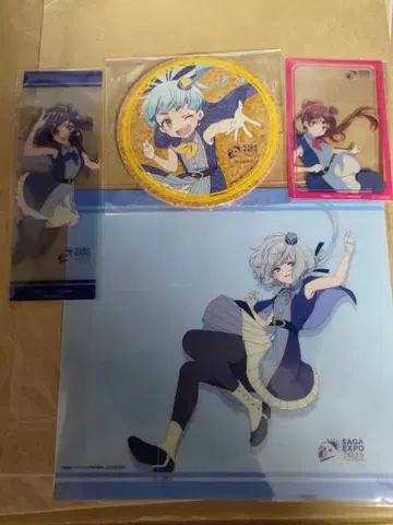 좀비랜드 사가 무비 티켓 특전 북커버 책갈피 클리어 카드 코스터