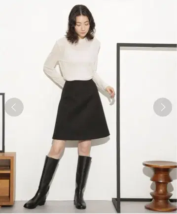 나노 유니버스 본딩 미니 스커트 S