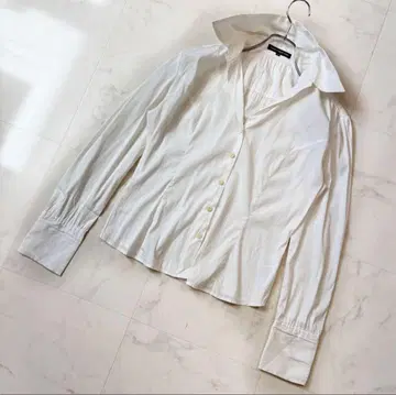 폭시 뉴욕 스키퍼 클래식 셔츠 블라우스 40 화이트 코튼