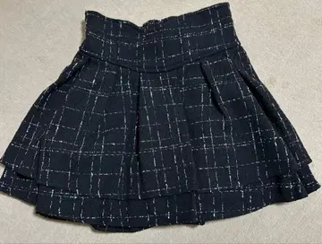 미셸 마카롱 슬림 레그가 되는 트위드 스커트 SMD0211