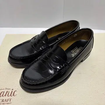 HARUTA 하루타 로퍼 여성용 블랙 25cm