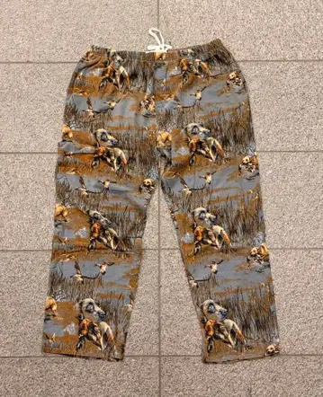 CANYON CREEK 동물 패턴 팬츠 XL