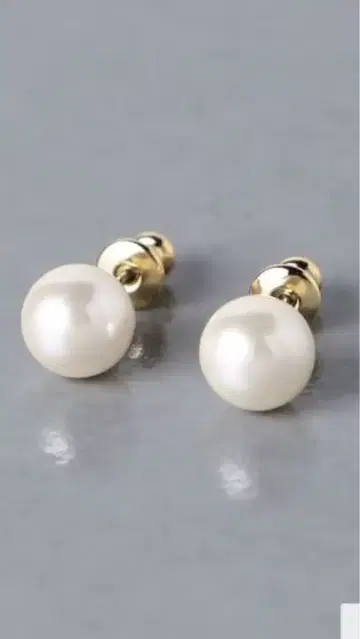 미사용 UNITED ARROWS 펄 귀걸이