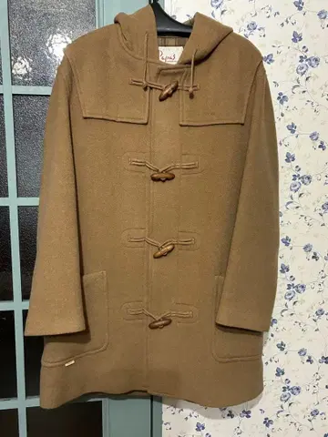 Papas 코트 울 L 후드 부착