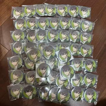 블루 록 컬러 수트 캔뱃지 이사기 요이치 54개