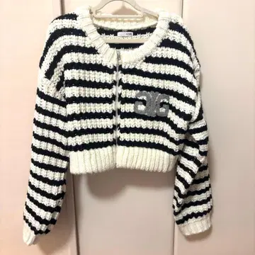 GYDA 프론트 ZIP 니트 가디건