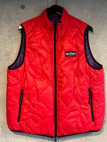 새상품급 Bshop 별주 WILD THINGS 리버서블 충전솜 베스트