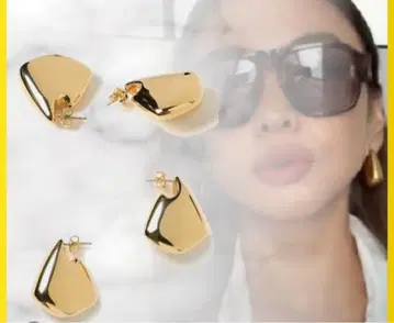 새상품 핀 귀걸이 골드 인기 10000엔