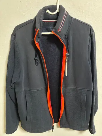 TOMMY HILFIGER 풀 집업 플리스 자켓 S