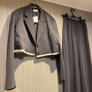 ungrid 자켓 팬츠 뷔스티에 세트