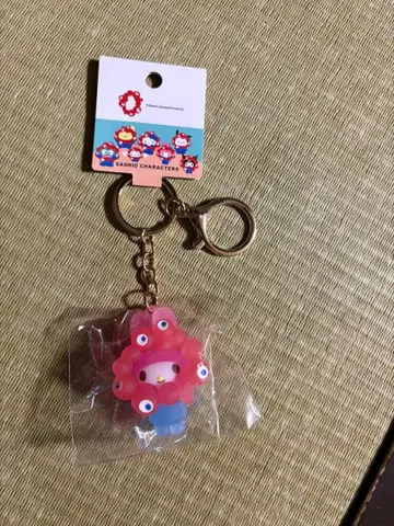 산리오 캐릭터 도넛 모양 키링
