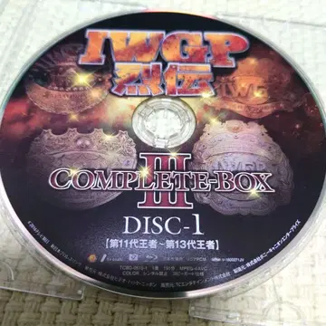 블루레이 IWGP 열전 컴플리트 BOX 3 디스크 1만