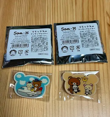 리락쿠마 앙상블 투어 한정판 핀 배지 컬렉션 세트