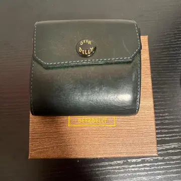 BEER BELLY 다크 그린 접이식 지갑