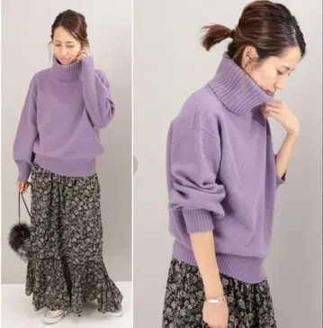 FRAMeWORK 프레임워크 여성용 터틀넥 니트