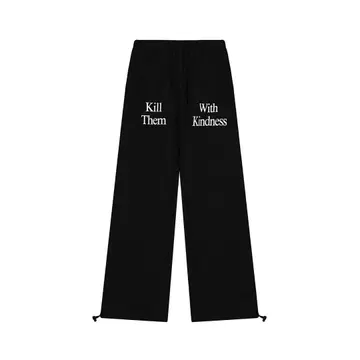 Badblood 블랙 조거 팬츠