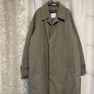 프릭스스토어 라이너 포함 스텐카라 코트 오버 사이즈 두꺼운 원단 2way