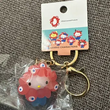 만박 미야쿠미야쿠 산리오 클리어 컬러 키링 키티