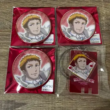 방위부 BIG LOVE 전 하코네 고라 캔뱃지 아크링 키링