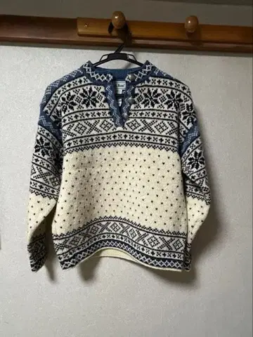 빈티지 L.L.Bean 노르딕 무늬 스웨터 XS (미국 사이즈)