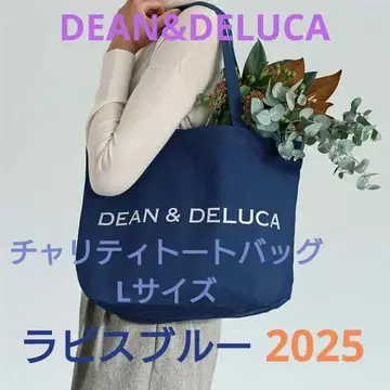 [ DEAN&DELUCA ] 자선 토트백 라피스 블루 2025