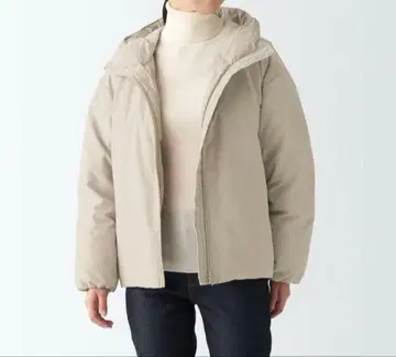 MUJI 무인양품 후디드 다운 자켓 330565-379 XXL