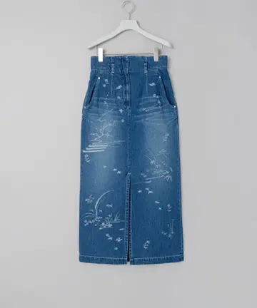 mame kurogouchi 데님 스커트 사이즈 2