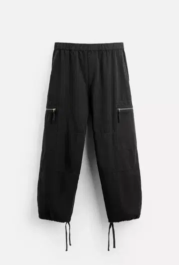 [ 미사용 새상품 ] ZARA 자라 지퍼 카고 팬츠