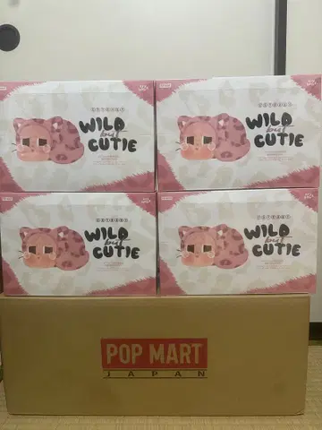 POP MART CRYBABY WILD BUT CUTIE 모듬 박스