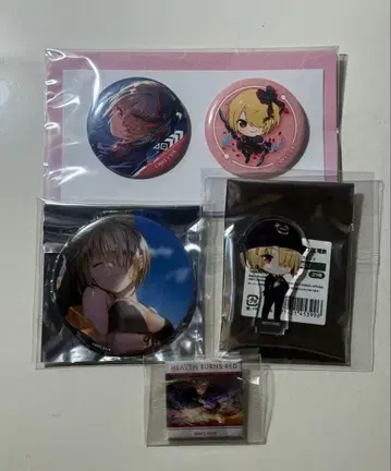 헤브번 카야모리 츠키우타 굿즈 세트