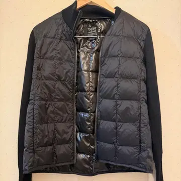 TAION 블랙 다운 자켓