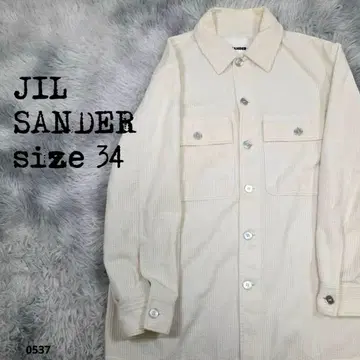 JIL SANDER 질 샌더 코듀로이 셔츠 자켓 0537