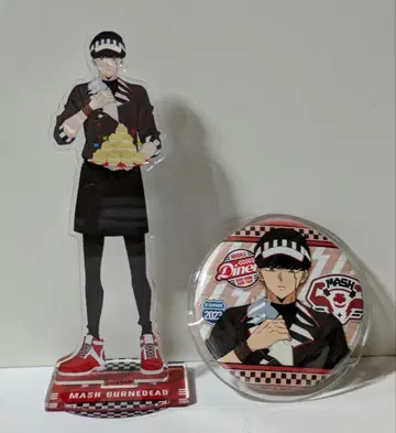 매쉬루-MASHLE- 다이너 아크릴 스탠드/캔뱃지 매쉬 번데드